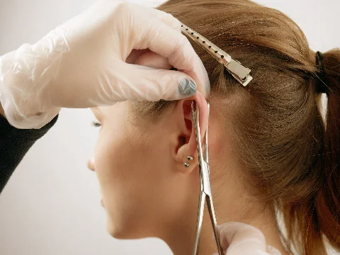Ear piercing